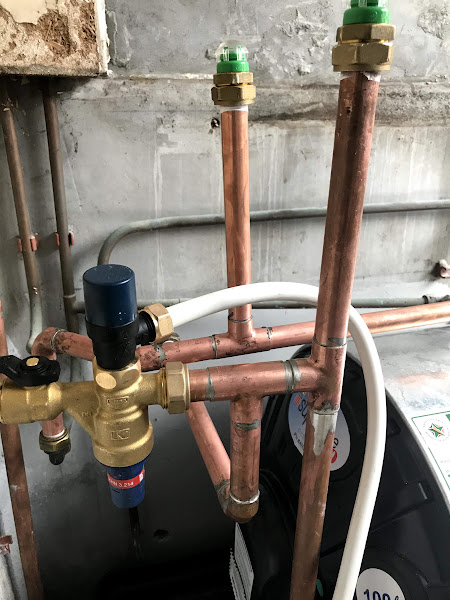 Geyser repair work